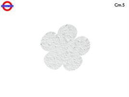 SAGOMA POLY FIORE CM.05 BIANCO