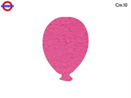 SAGOMA POLY PALLONCINO CM.10 FUXIA