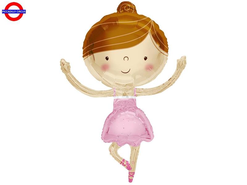 MYLAR BALLERINA SUPER SHAPE 36