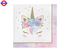 UNICORNO BABY ORO 16 TOVAGLIOLI 33X33