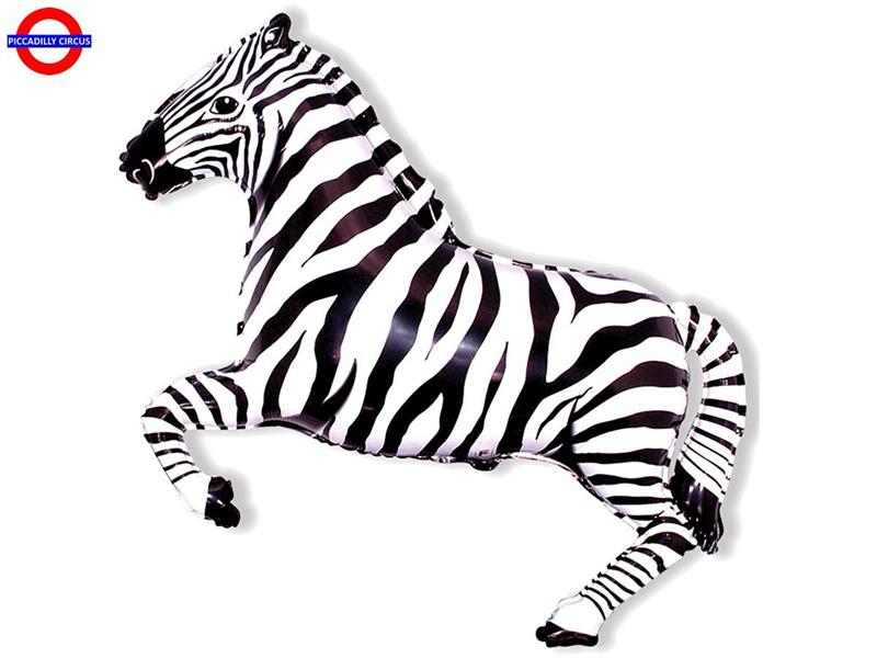 MYLAR ANIMAL ZEBRA SUPER SHAPE 32