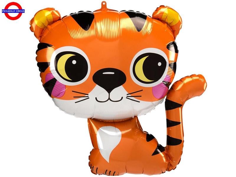 MYLAR ANIMAL SUPER SHAPE TIGRE 25