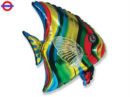 MYLAR ANIMAL PESCE TROPICALE SUPER SHAPE CM.65X67