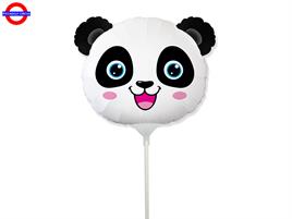 MYLAR ANIMAL MINI SHAPE TESTA PANDA