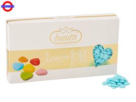 CONFETTI BURATTI 1KG CUORIANDOLI CELESTE