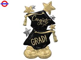 MYLAR AIR LOONZ CONGRATS TO YOU GRAD  CM.83X129