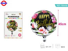 MYLAR HAPPY BIRTHDAY FIORI 18