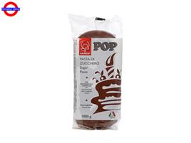 PASTA DI ZUCCHERO POP 1 KG MARRONE