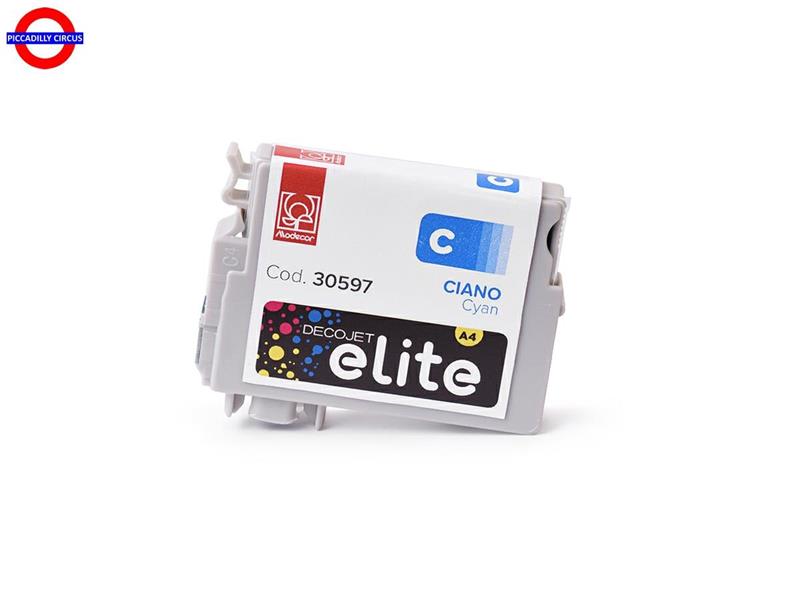 STAMPA - CARTUCCIA DECOJET ELITE A4 CIANO