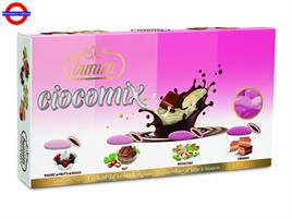 CONFETTI BURATTI 1KG CIOCOMIX SFUMATI ROSA