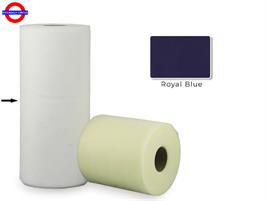 TULLE cm25X100m ROYAL BLU