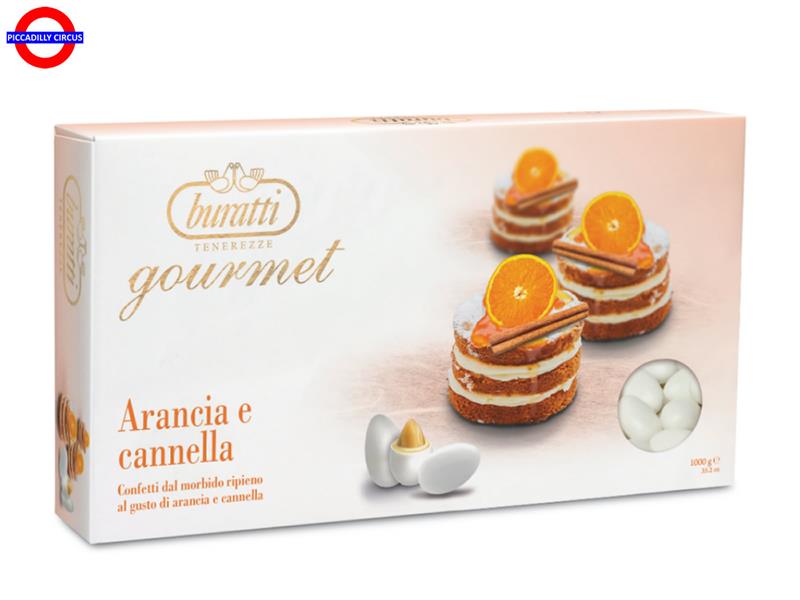 CONFETTI BURATTI 1KG GOURMET ARANCIA E CANNELLA