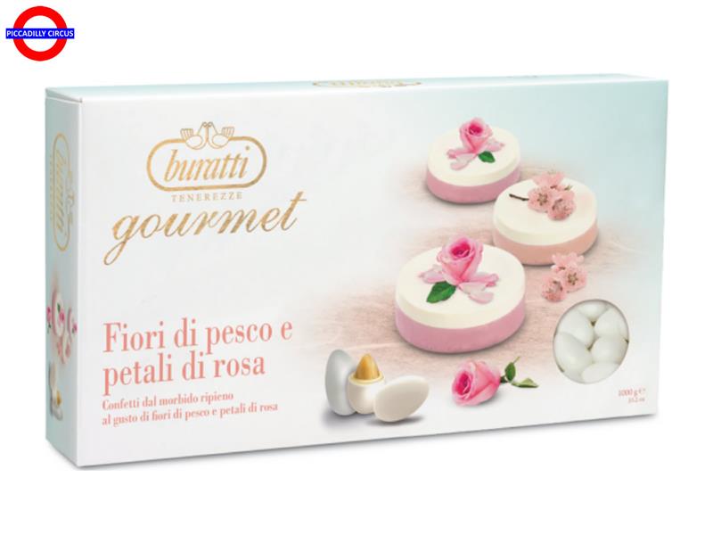 CONFETTI BURATTI 1KG GOURMET PESCO E PETALI DI ROSA