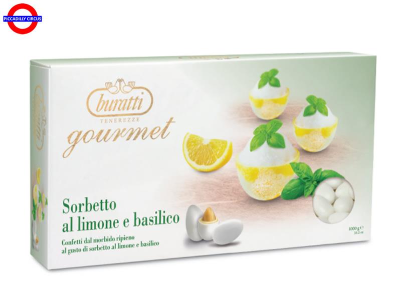 CONFETTI BURATTI 1KG GOURMET SORBETTO LIMONE E BASILICO