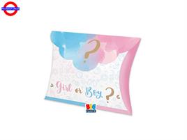 SCATOLINA BUSTA GENDER REVEAL CF.25 PEZZI