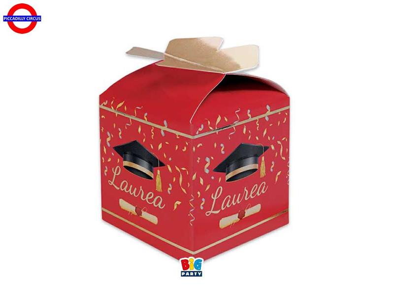 SCATOLINA CUBETTO LAUREA GLAMOUR CM.5 CF.25 PZ