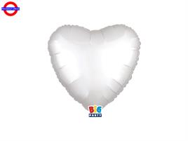 MYLAR CUORE 09 SATIN BIANCO