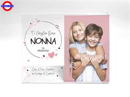 PORTAFOTO PLEXIGLASS 10X15 CON DEDICA NONNA