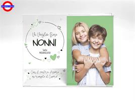 PORTAFOTO PLEXIGLASS 10X15 CON DEDICA NONNI