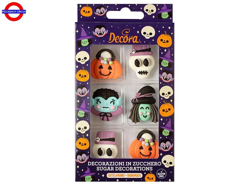 DECORAZIONE ZUCCHERO HORROR CF.6 PZ