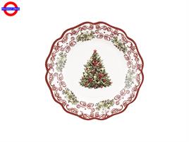 TAVOLA - CHRISTMAS POTTERY CF.8 PIATTI CM 21