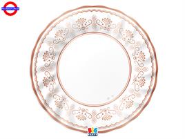 TAVOLA - ROYAL ROSE GOLD 6 PIATTI CM.30