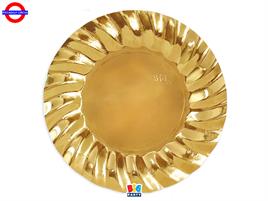 TAVOLA - WAVY ORO METAL 6 PIATTI CM.30