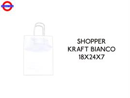 SHOPPER BIANCO 18X20X8