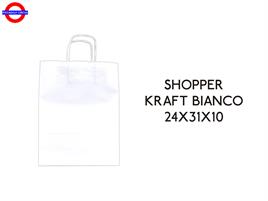 SHOPPER BIANCO 23X32X10