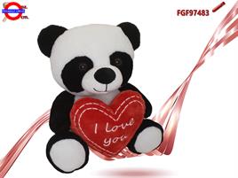 PANDA PELUCHE CON CUORE CM.35