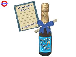 BOTTIGLIA PROSECCHINO PAPA' CON PERGAMENA 20CL